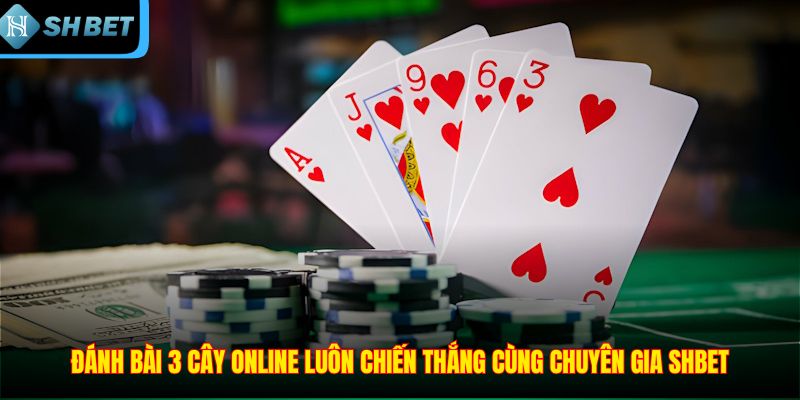 Đánh bài 3 cây online luôn chiến thắng cùng chuyên gia SHBET